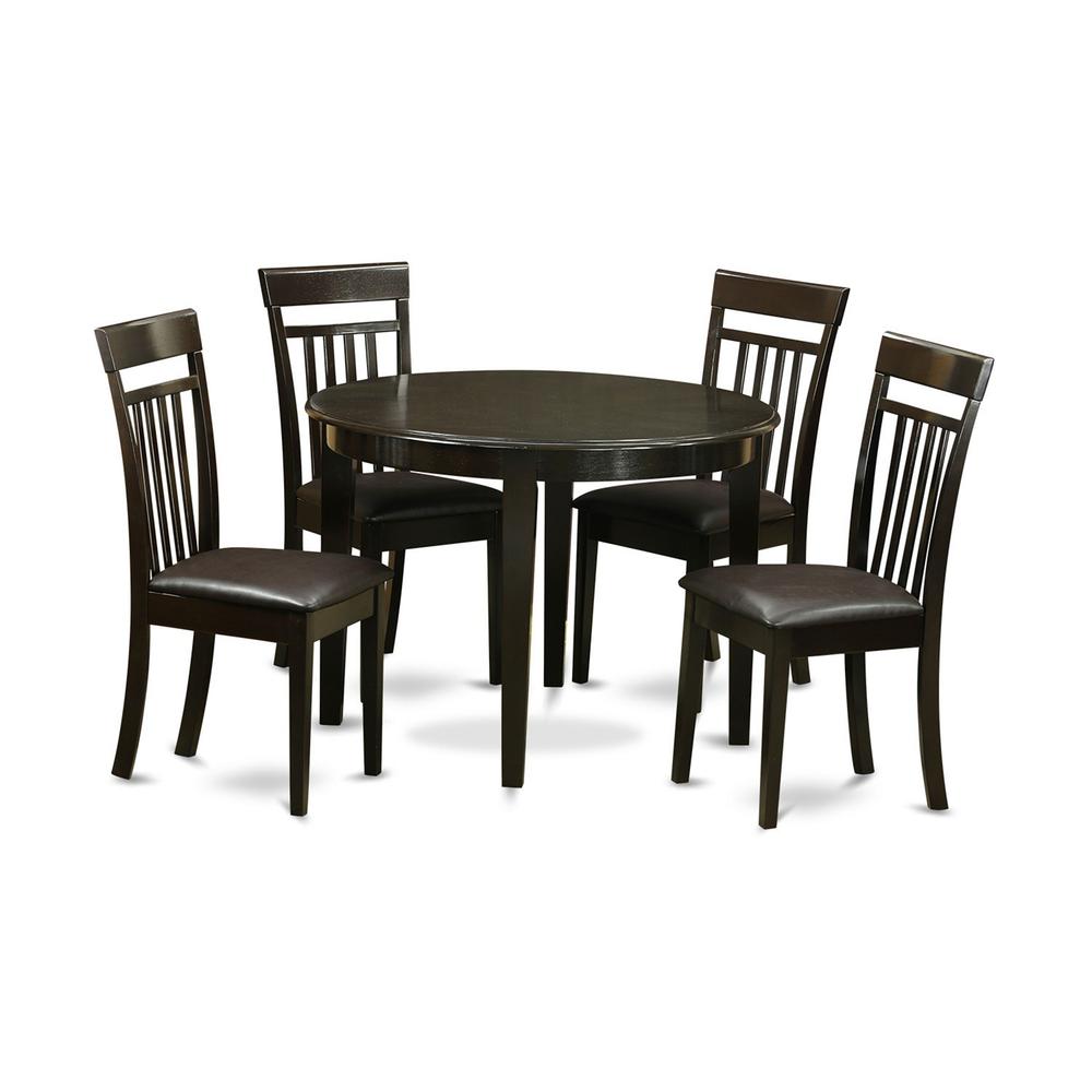 5  PC  Kitchen  nook  Dining  set-Kitchen  Table  and  4  Kitchen  Chairs. Picture 2