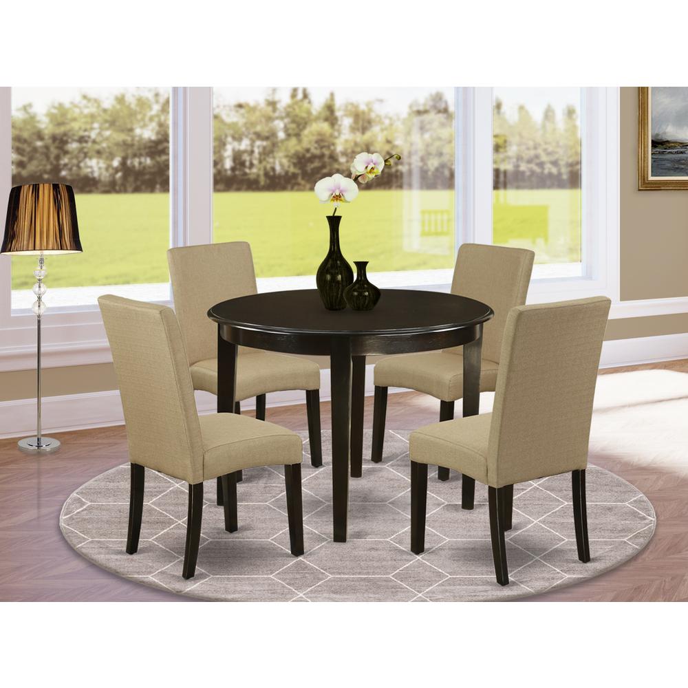Dining Room Set Cappuccino, BODR5-CAP-03. Picture 2