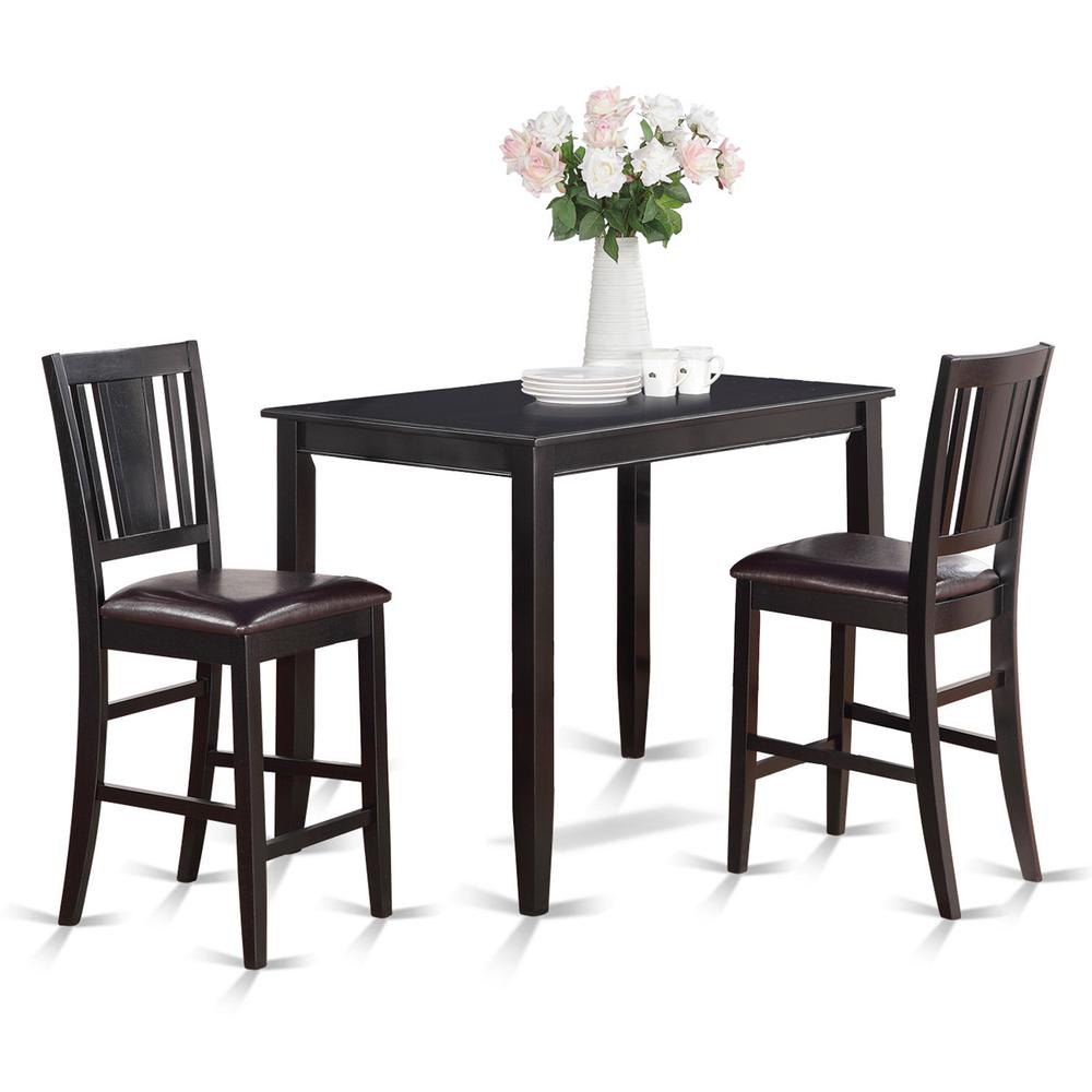 3  Pc  counter  height  Dining  set-high  Table  and  2  Stools. Picture 2