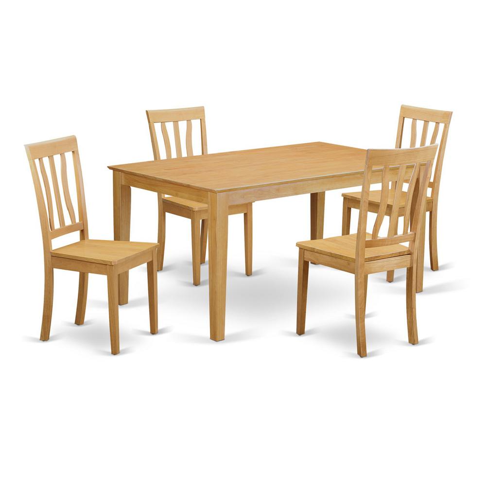 5  PC  Dinette  set  -  Kitchen  Table  and  4  Dining  Chairs. Picture 2