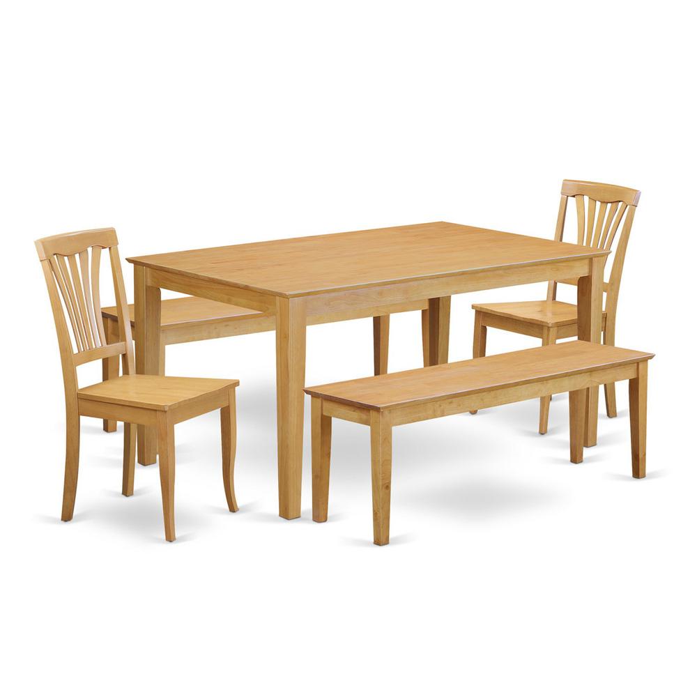5  Pc  Dinette  set  -  Dining  Table  and  2  Kitchen  Chairs  along  with  2  Wooden  benches. Picture 2