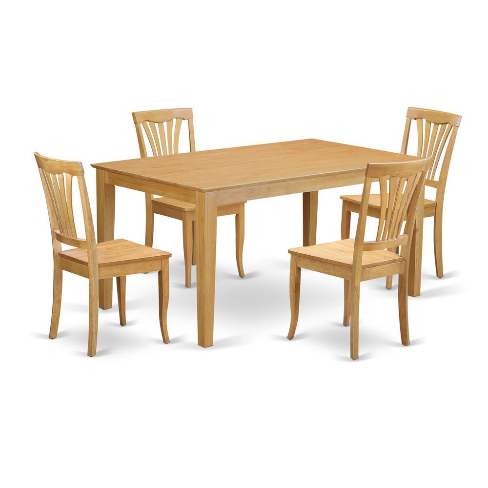 5  PC  Small  Kitchen  Table  set  -  small  Kitchen  Table  and  4  Kitchen  chair. Picture 2