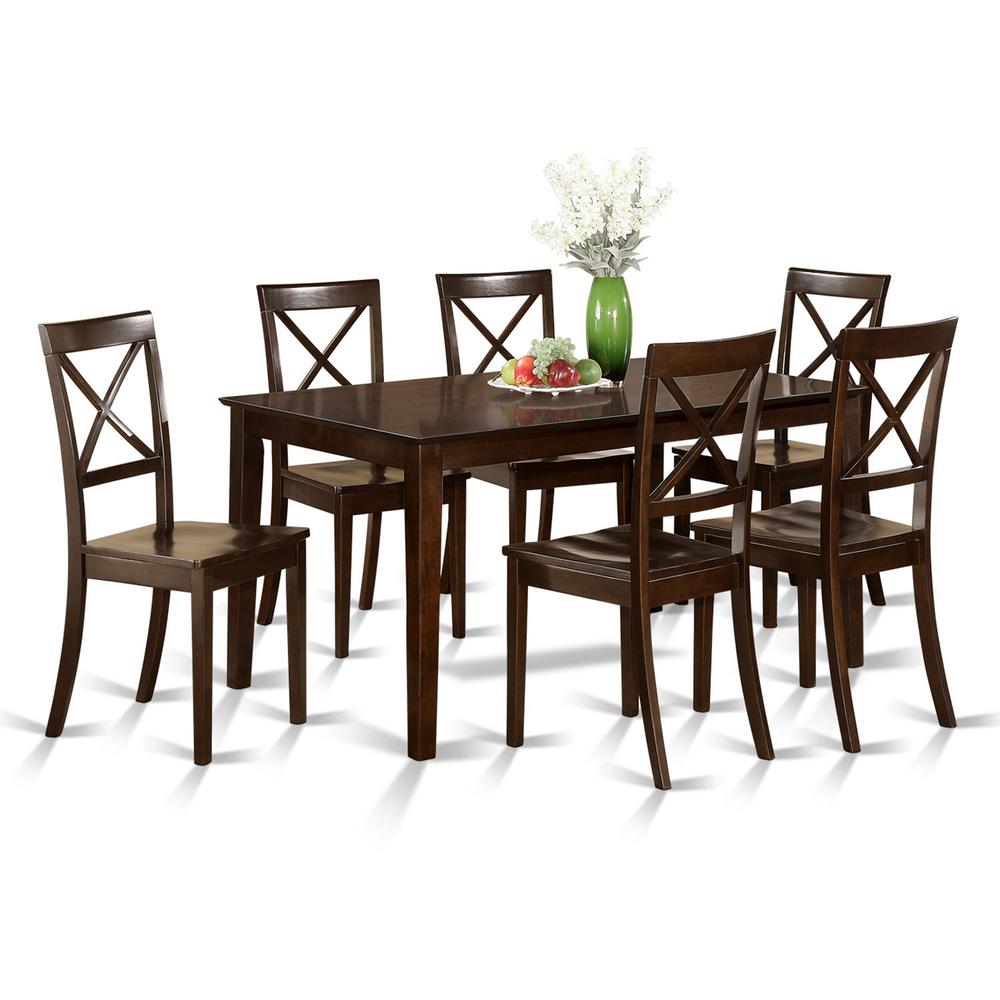 7  Pc  formal  Dining  room  set  -  Table  and  6  formal  Dining  Chairs. Picture 2
