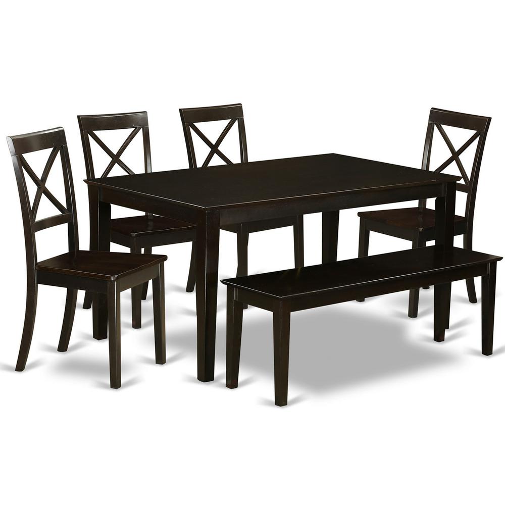 6  PC  Dining  room  set-Kitchen  Table  and  4  Chairs  and  a  Bench. Picture 2