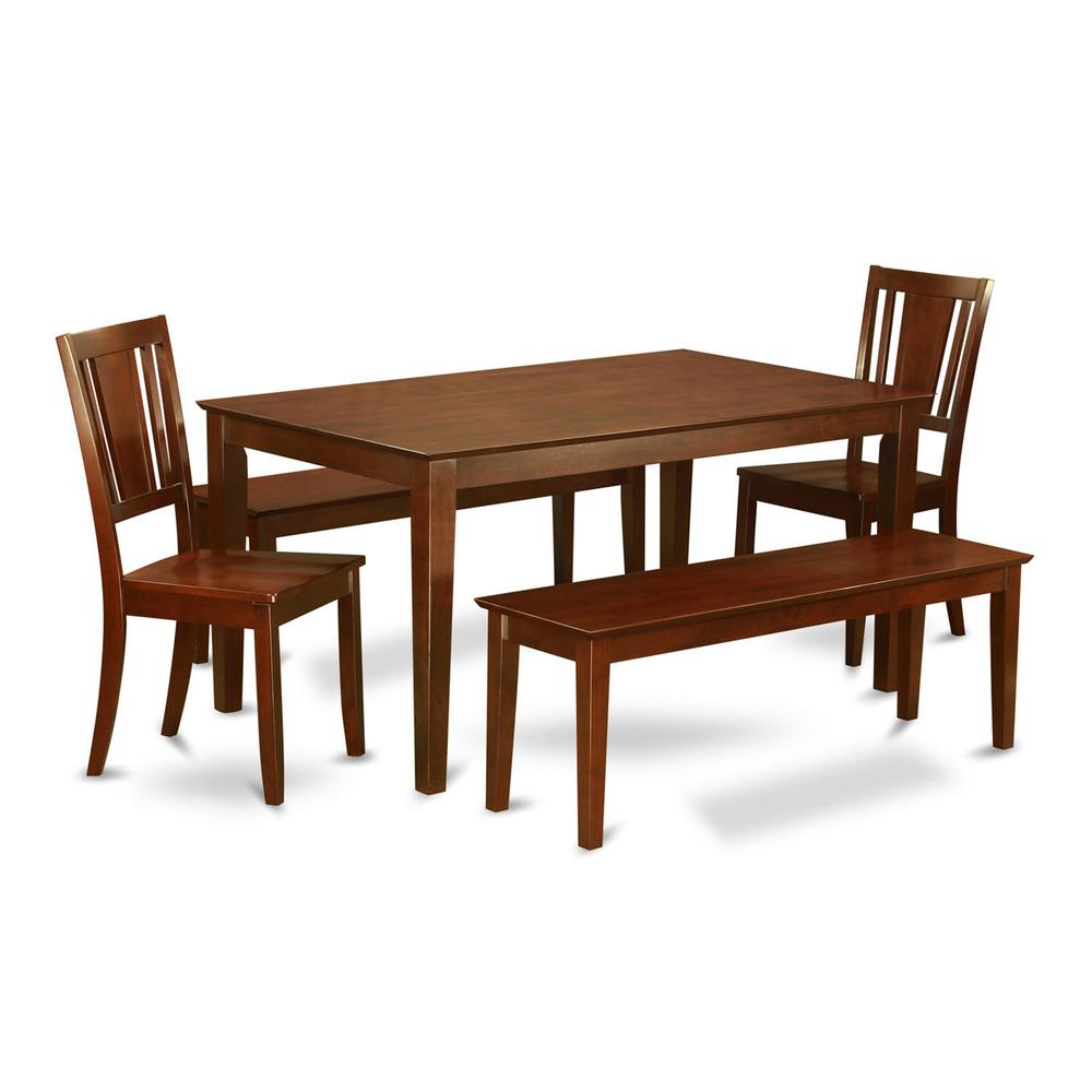 5  Pc  Dining  room  set  for  4-Dining  Table  and  2  Chairs  and  2  Benches. Picture 2