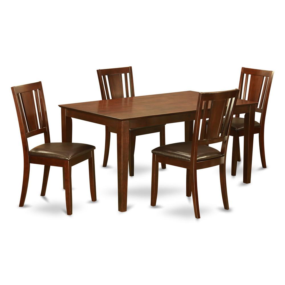 5  Pc  Dining  room  set  for  4  set-Dining  Table  and  4  Dining  Chairs. Picture 2