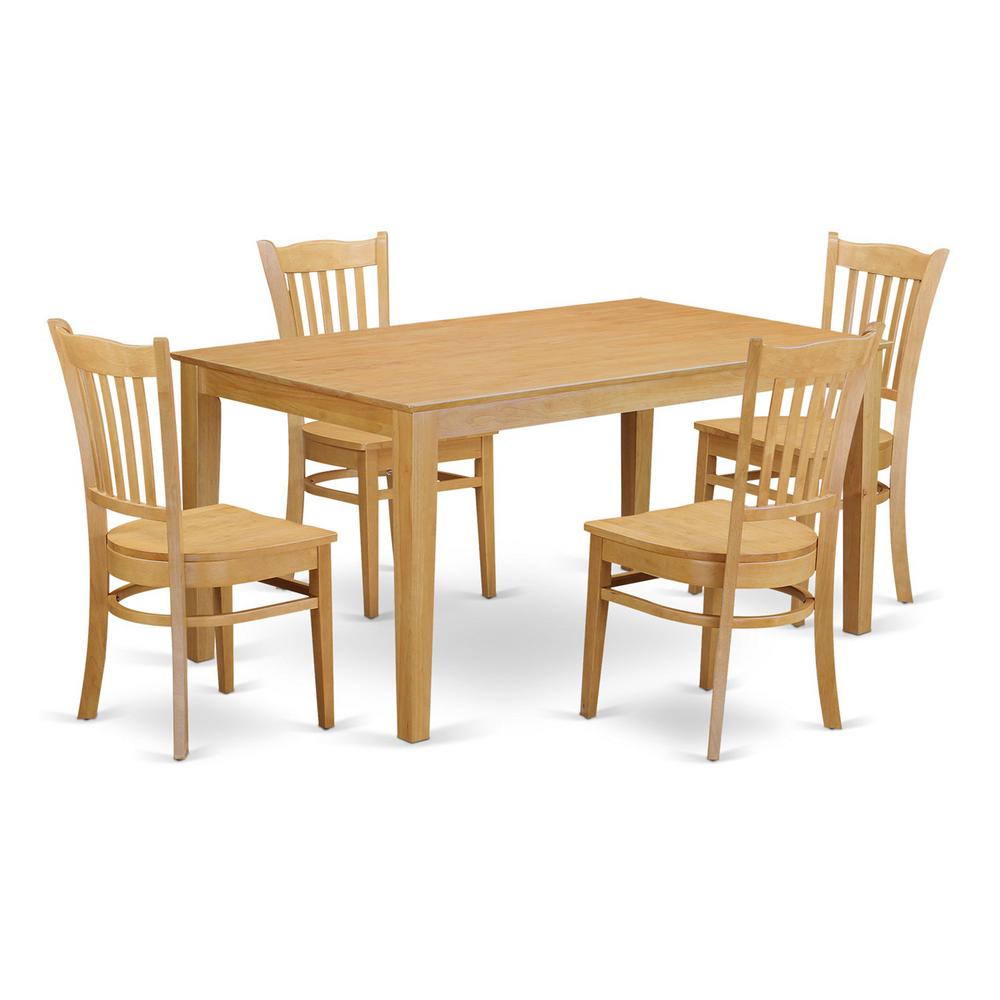 5  Pc  Dining  room  set  for  4  -  Dining  Table  and  4  Dining  Chairs. Picture 2