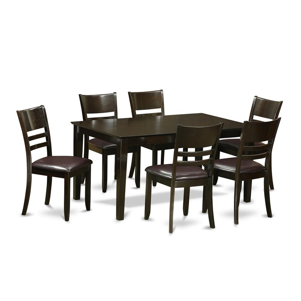 7  Pc  formal  Dining  room  set-Dinette  Table  and  6  Dining  Chairs. Picture 2