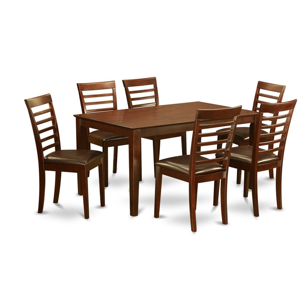 7  Pc  Dining  set-  Dining  Table  and  6  Dining  Chairs. Picture 2