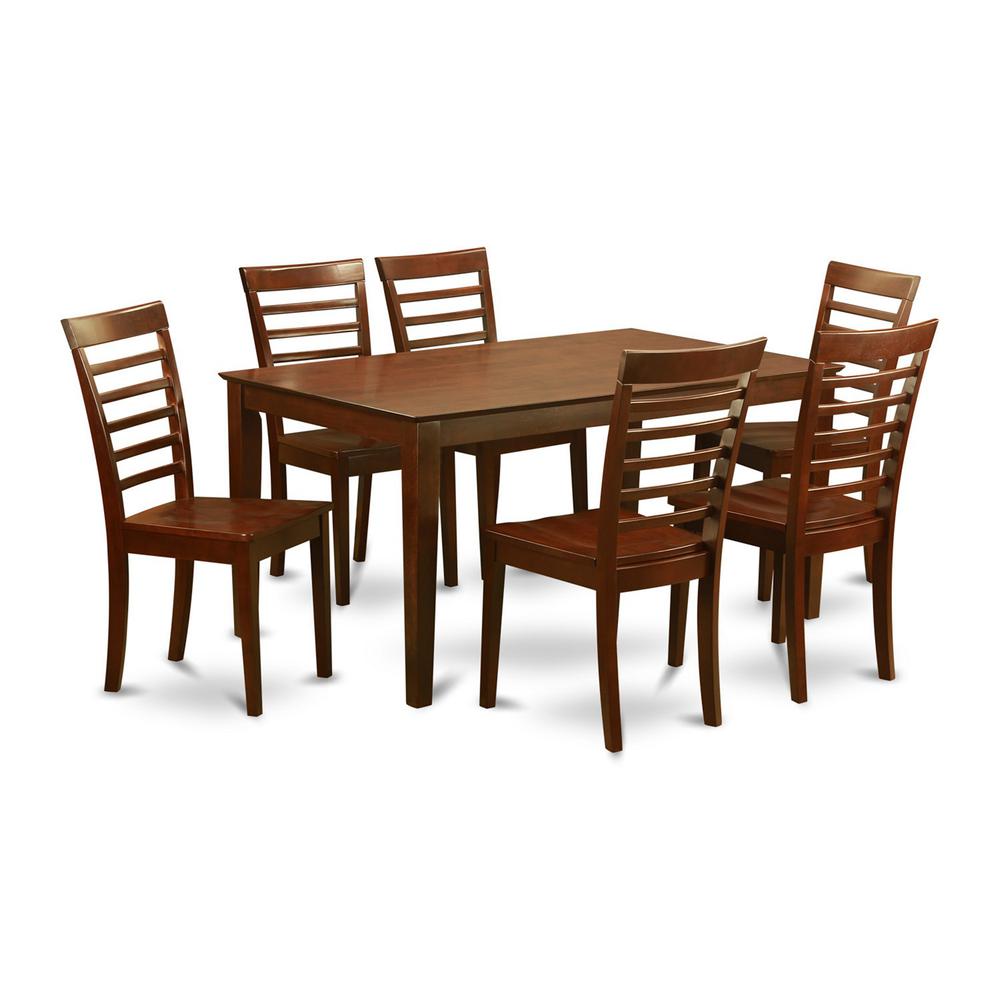7  PC  Dining  room  set  -  Table  and  6  Kitchen  Dining  Chairs. Picture 2