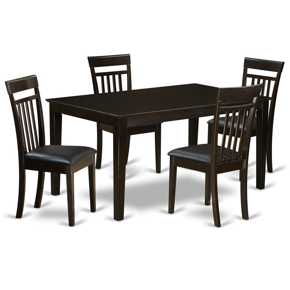 5  Pc  Dining  room  set  for  4-Dining  Table  Top  and  4  Dining  Chairs. Picture 2