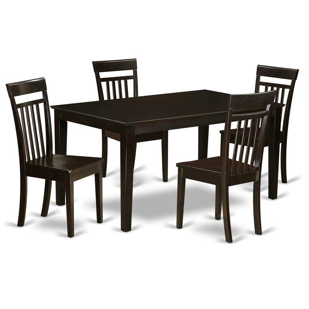 5  Pc  Kitchen  table  set  for  4  set-Kitchen  Table  and  4  Kitchen  Dining  Chairs. Picture 2