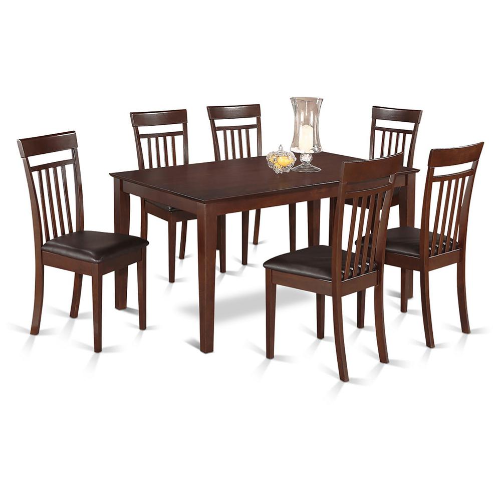 7  PC  Dining  room  set-  Dinette  Table  and  6  Dining  Chairs. Picture 1