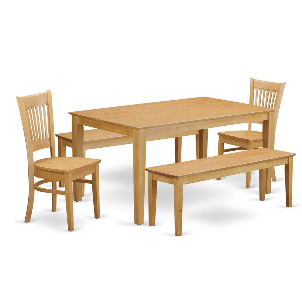 5  PcTable  set  -  Table  and  2  dinette  Chairs  together  with  2  benches. Picture 2