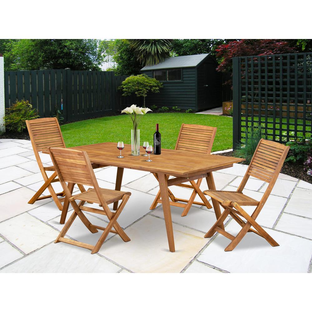 5 Piece Outdoor Patio Dining Sets. Picture 7
