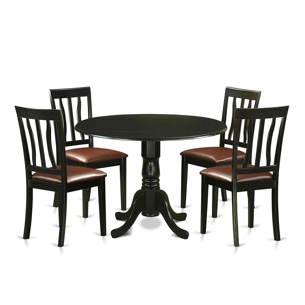 5  PC  Dining  room  set  for  4-Dinette  Table  and  4  Kitchen  Chairs. Picture 2