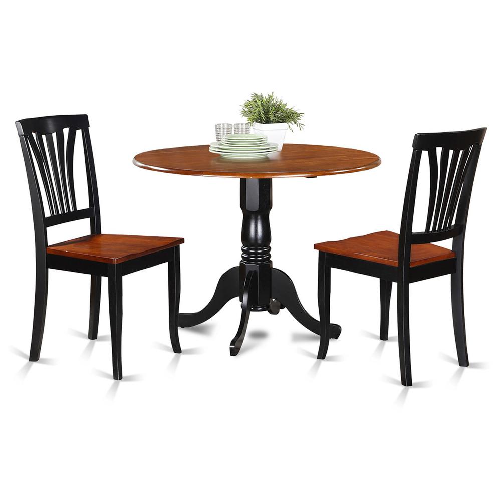 3  Pc  Kitchen  nook  Dining  set-Kitchen  Table  and  2  Kitchen  Chairs. Picture 2