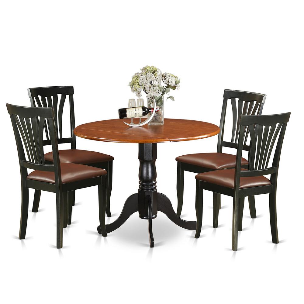 5  PC  Kitchen  Table  set-Dining  Table  and  4  Kitchen  Chairs. Picture 2