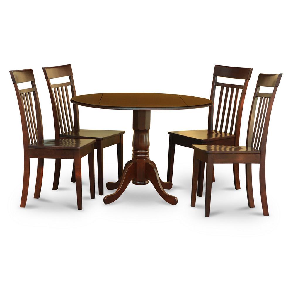 5  Pc  Kitchen  nook  Dining  set-small  Table  and  4  Dining  Chairs. Picture 2