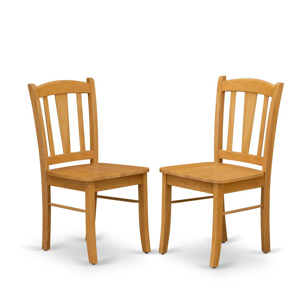 Dublin  Dining  room  Chair  with  Wood  Seat,  Set  of  2. Picture 2