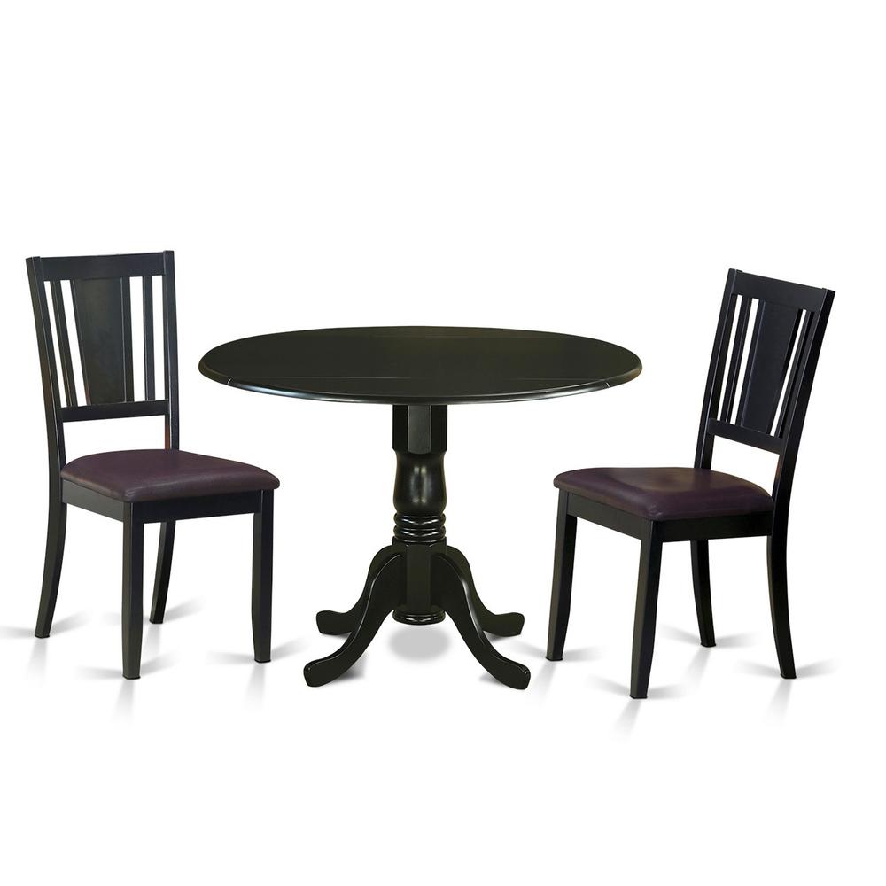 3  Pc  Kitchen  Table  set  for  2-Dinette  Table  and  2  Kitchen  Chairs. Picture 2