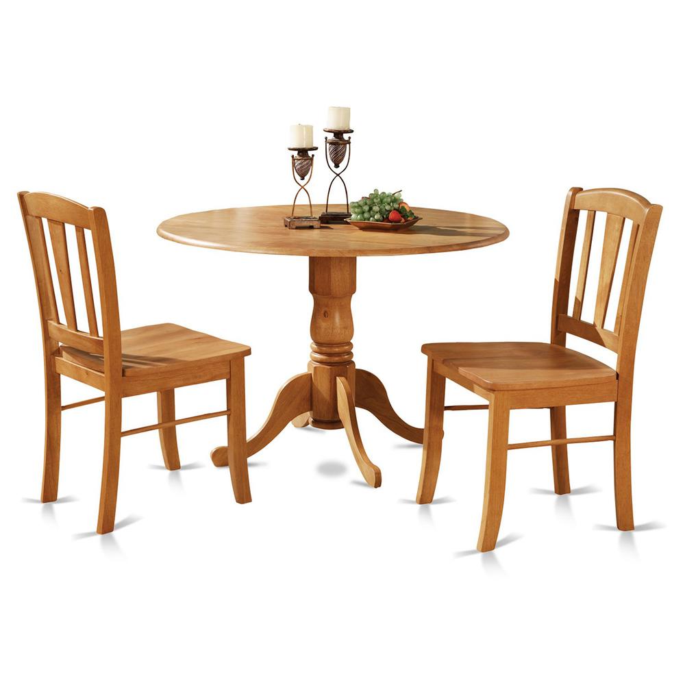 3  Pc  Kitchen  Table  set-Kitchen  Dining  nook  and  2  dinette  Chairs  Chairs. Picture 2