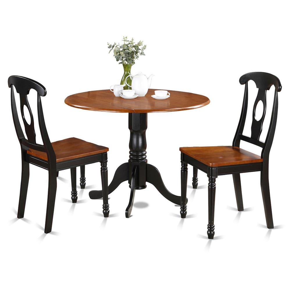 3  Pc  small  Kitchen  Table  set-  small  Table  and  2  Dining  Chairs. Picture 2
