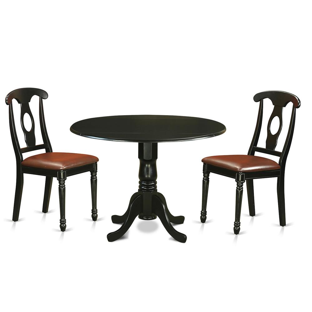 3  Pc  Dining  room  set-Dinette  Table  and  2  dinette  Chairs. Picture 2