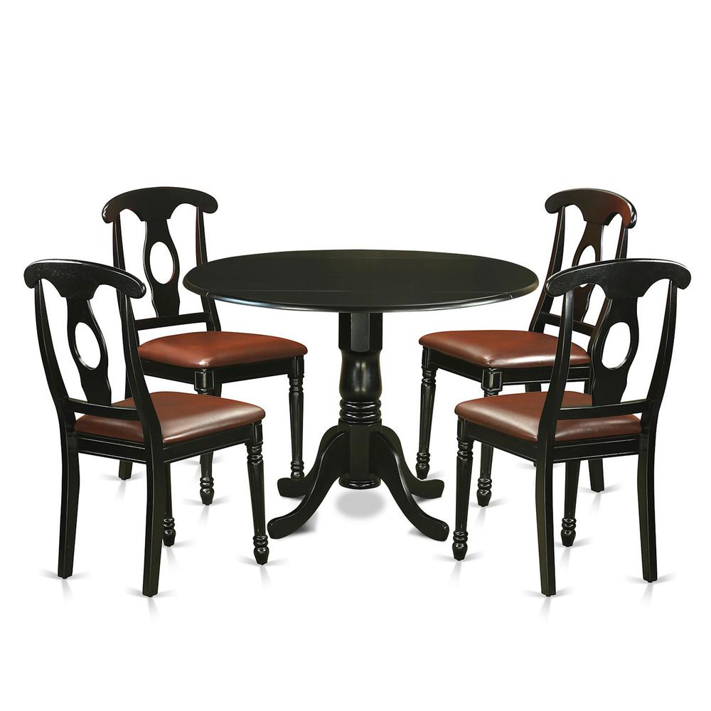 5  Pc  Dinette  Table  set  -  Small  Kitchen  Table  and  4  Dining  Chairs. Picture 2