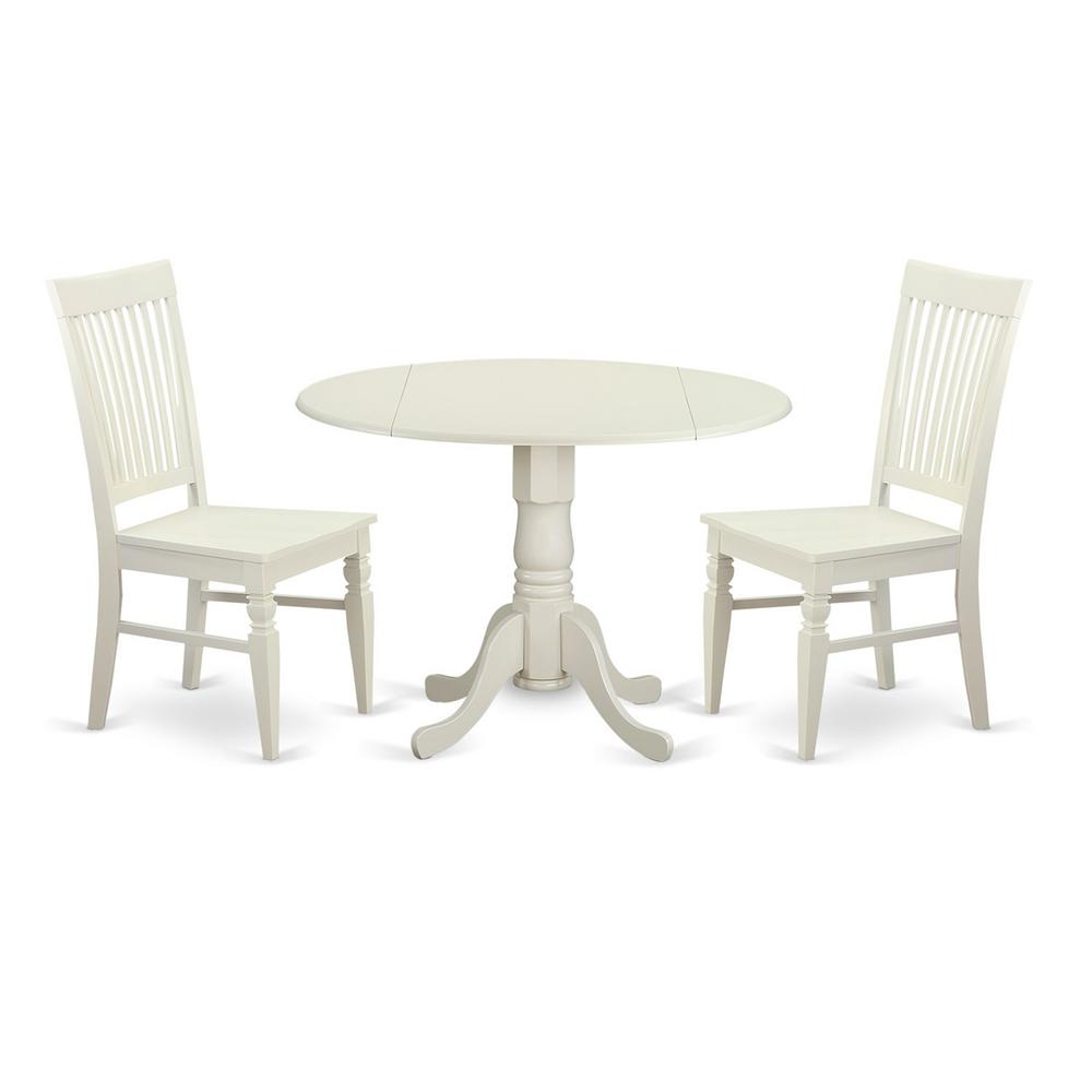 3  PC  Dining  room  set  for  2-Kitchen  Table  and  2  Kitchen  Dining  Chairs. Picture 2
