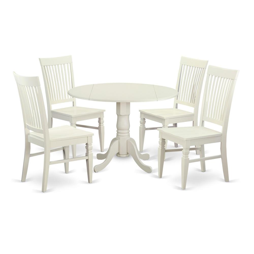 5  PC  Kitchen  Table  set  for  4-Kitchen  dinette  Table  and  4  Dining  Chairs. Picture 2