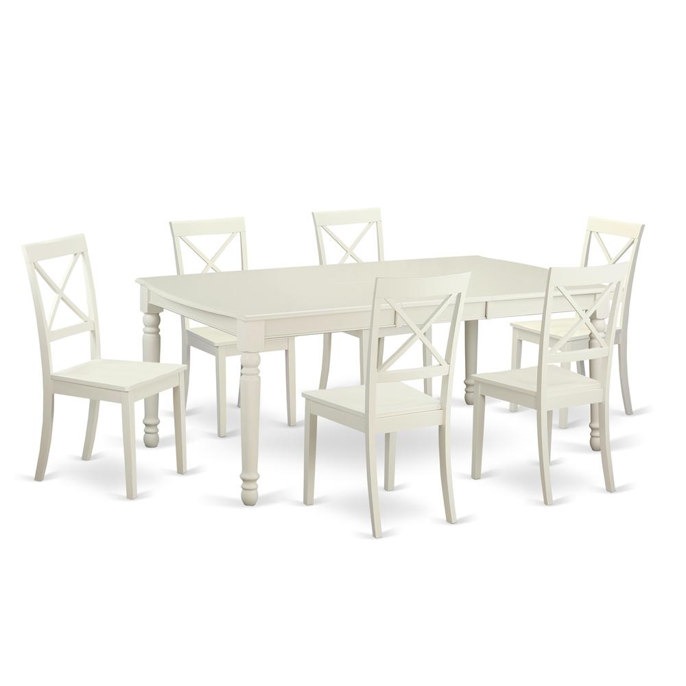 7  PC  Dining  room  set  for  6-Dinette  Table  and  6  Dining  Chairs. Picture 2