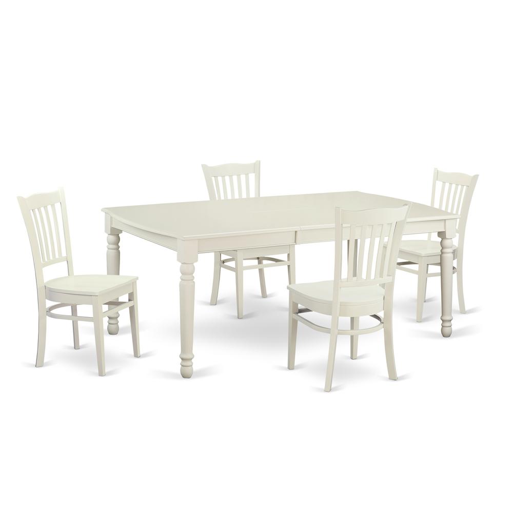 5  PC  small  Kitchen  Table  set  for  4-Dining  Table  and  4  dinette  Chairs. Picture 2