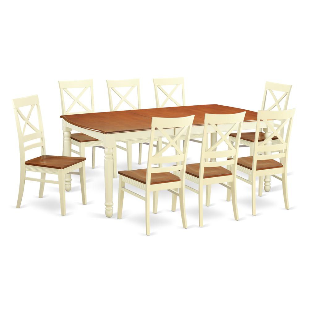 9  Pc  Dining  room  set  -Table  and  8  Dining  Chairs. Picture 2