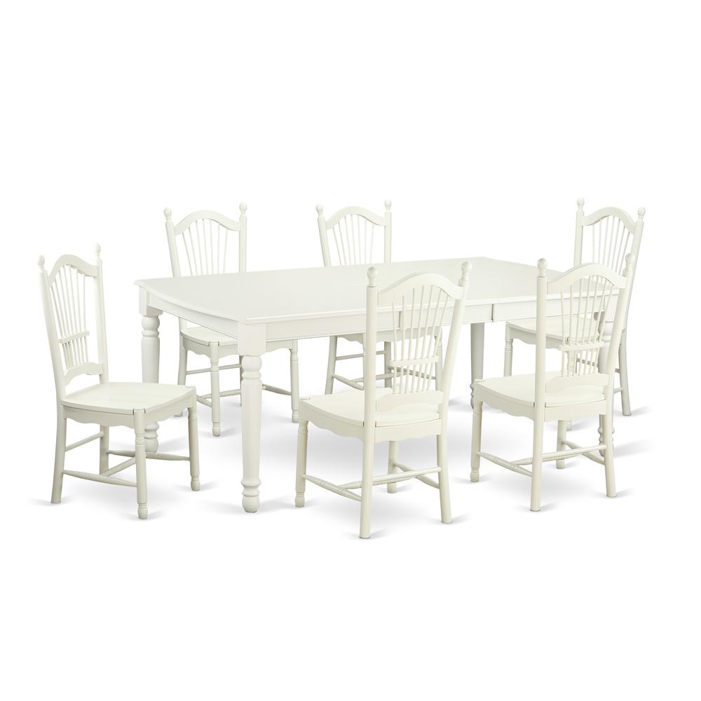 Dining  room  sets  for  6  -Kitchen  dinette  Table  and  6  Kitchen  Chairs. Picture 2