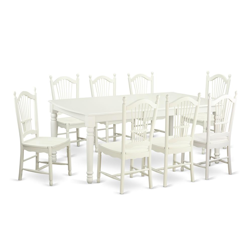 9  PC  Table  and  chair  set  -Kitchen  dinette  Table  and  8  Dining  Chairs. Picture 2
