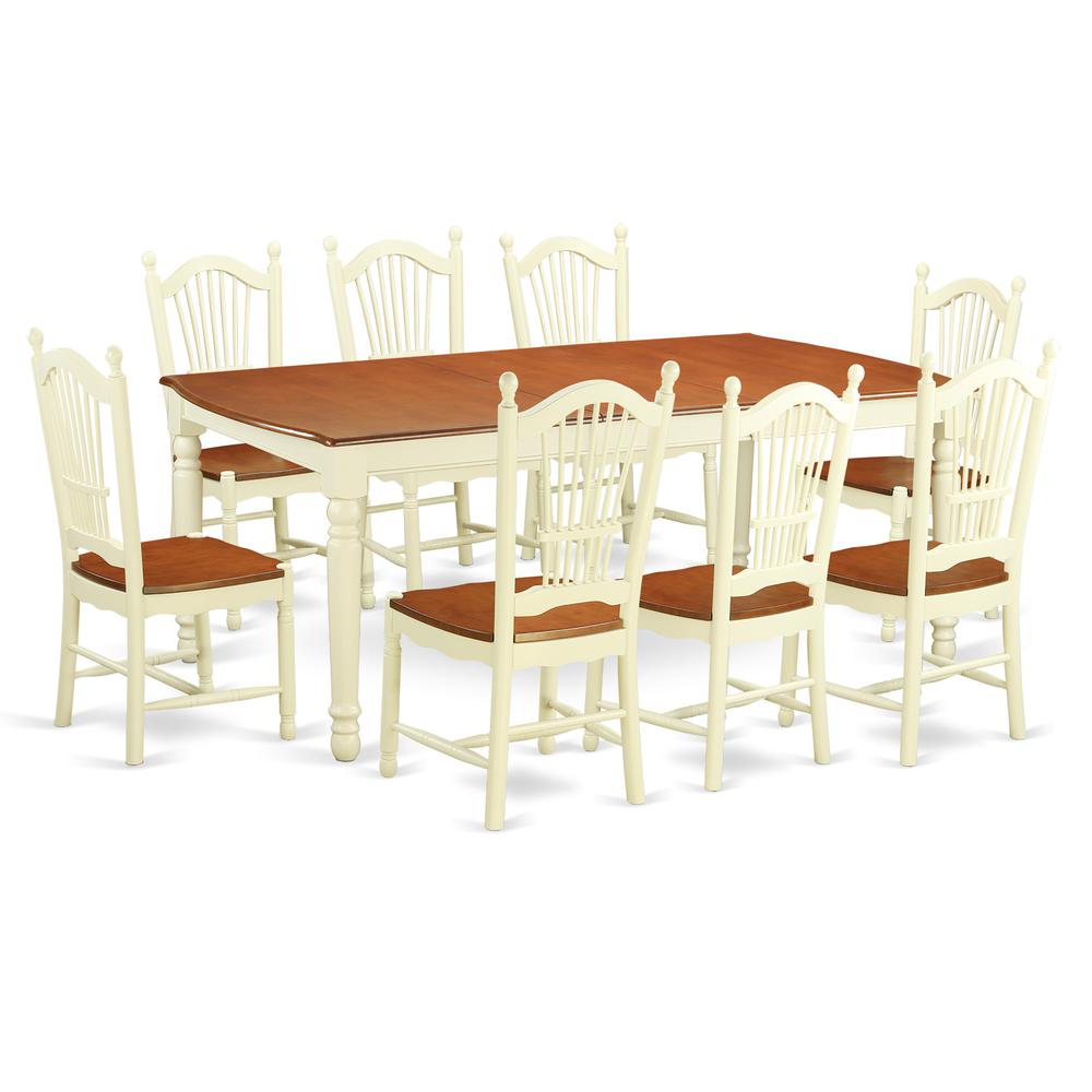 9  PcKitchen  nook  Dining  set  for  8-  Dinette  Table  and  8  Dining  Chairs. Picture 2