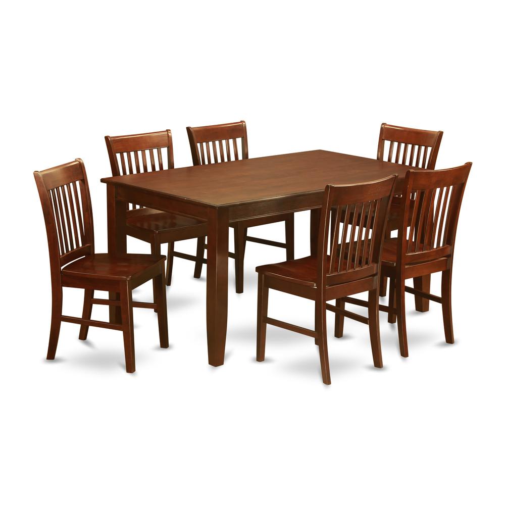 7  Pc  Dining  room  set  for  6-  Dining  Table  and  6  Dining  Chairs. Picture 1
