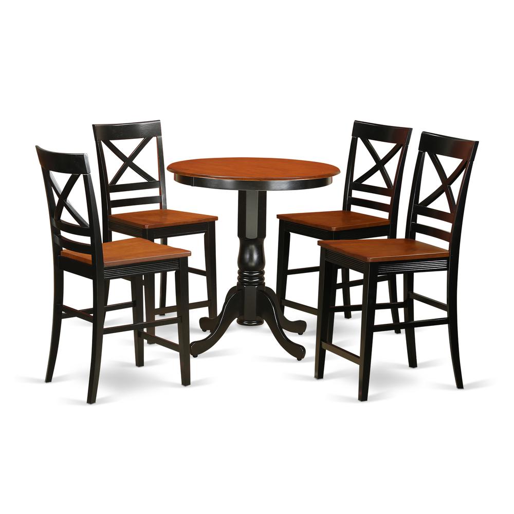 5  PC  counter  height  pub  set  -  counter  height  Table  and  4  counter  height  Dining  chair.. Picture 2
