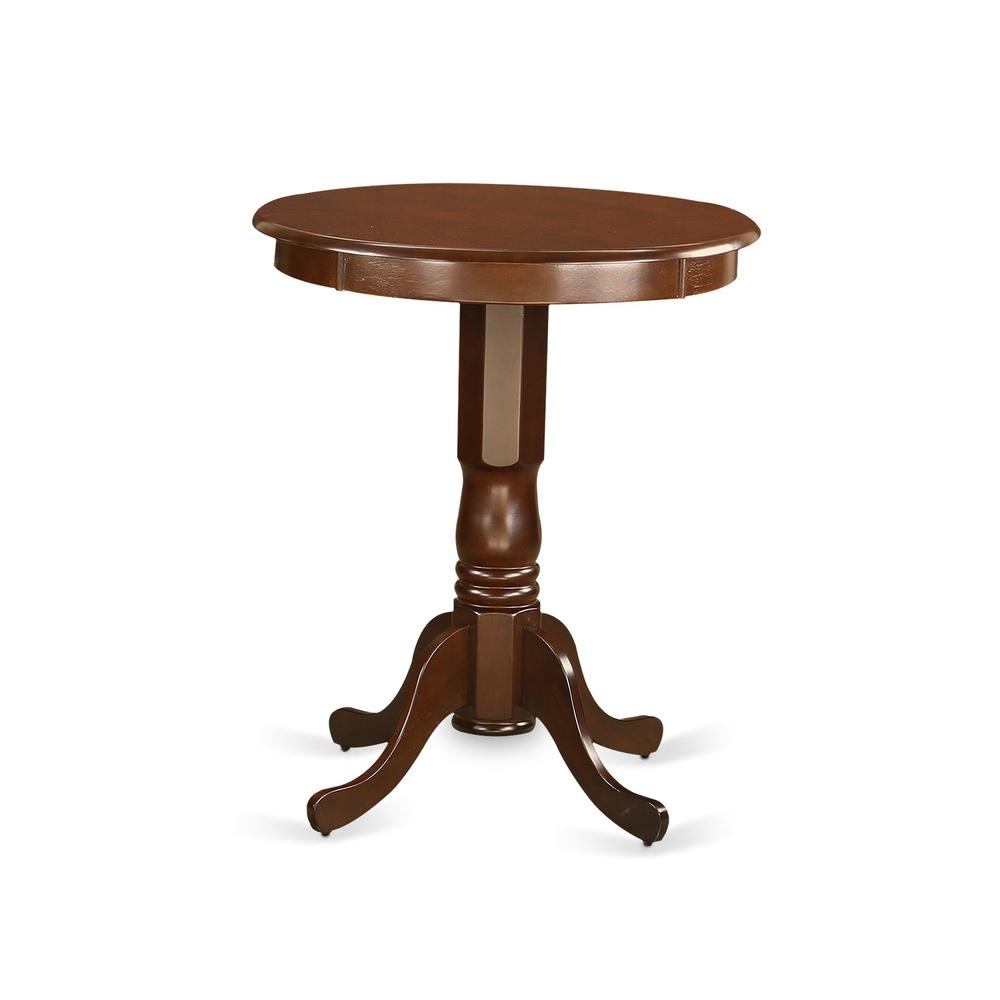 Eden  round  counter  height  table  finished  in  mahogany. Picture 2