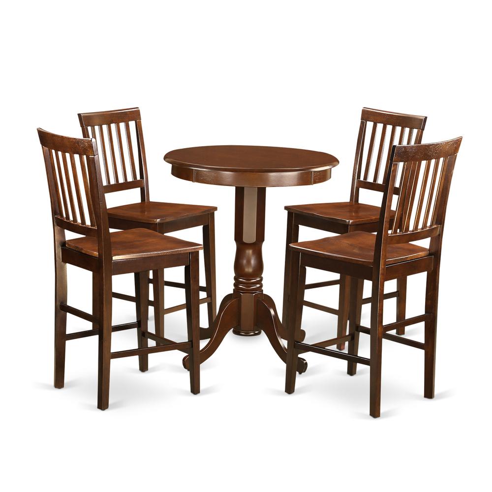 5  Pc  counter  height  pub  set-pub  Table  and  4  Dining  Chairs.. Picture 2