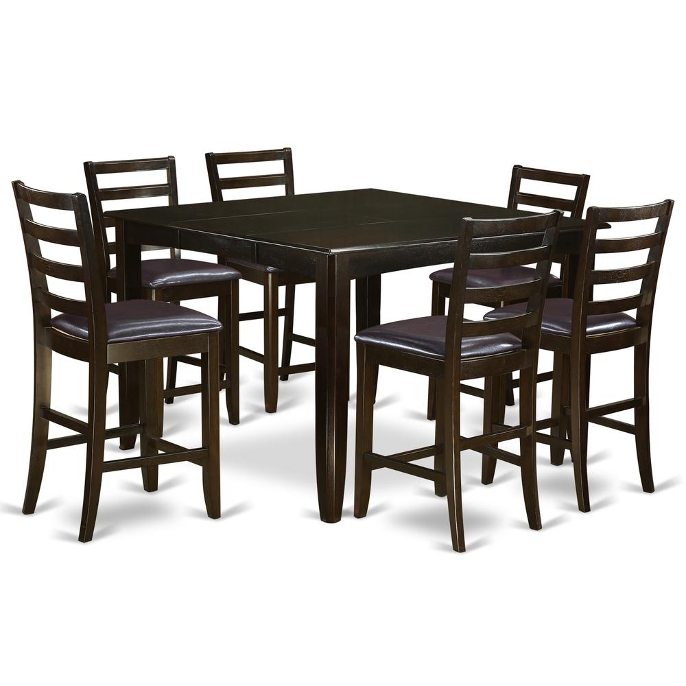 7  Pc  pub  Table  set-  Table  and  6  Kitchen  counter  Chairs. Picture 2
