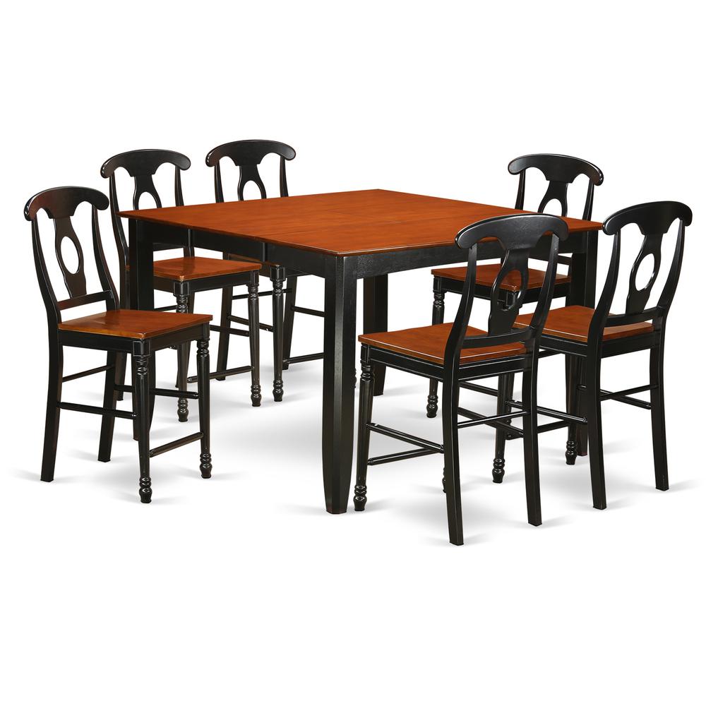 7  Pc  counter  height  pub  set-pub  Table  and  6  dinette  Chairs.. Picture 2