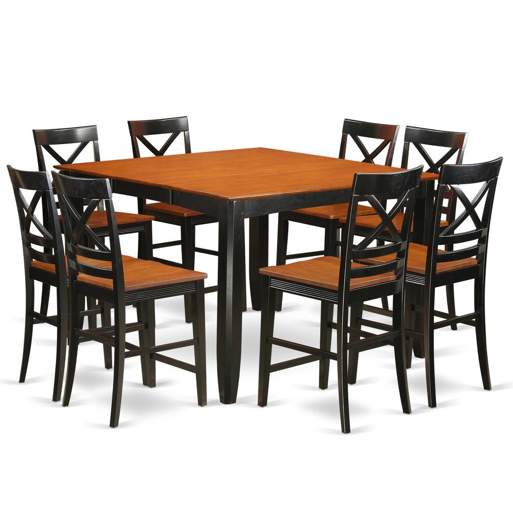 9  Pc  counter  height  Dining  set  -  Kitchen  Table  and  8  bar  stools.. Picture 2
