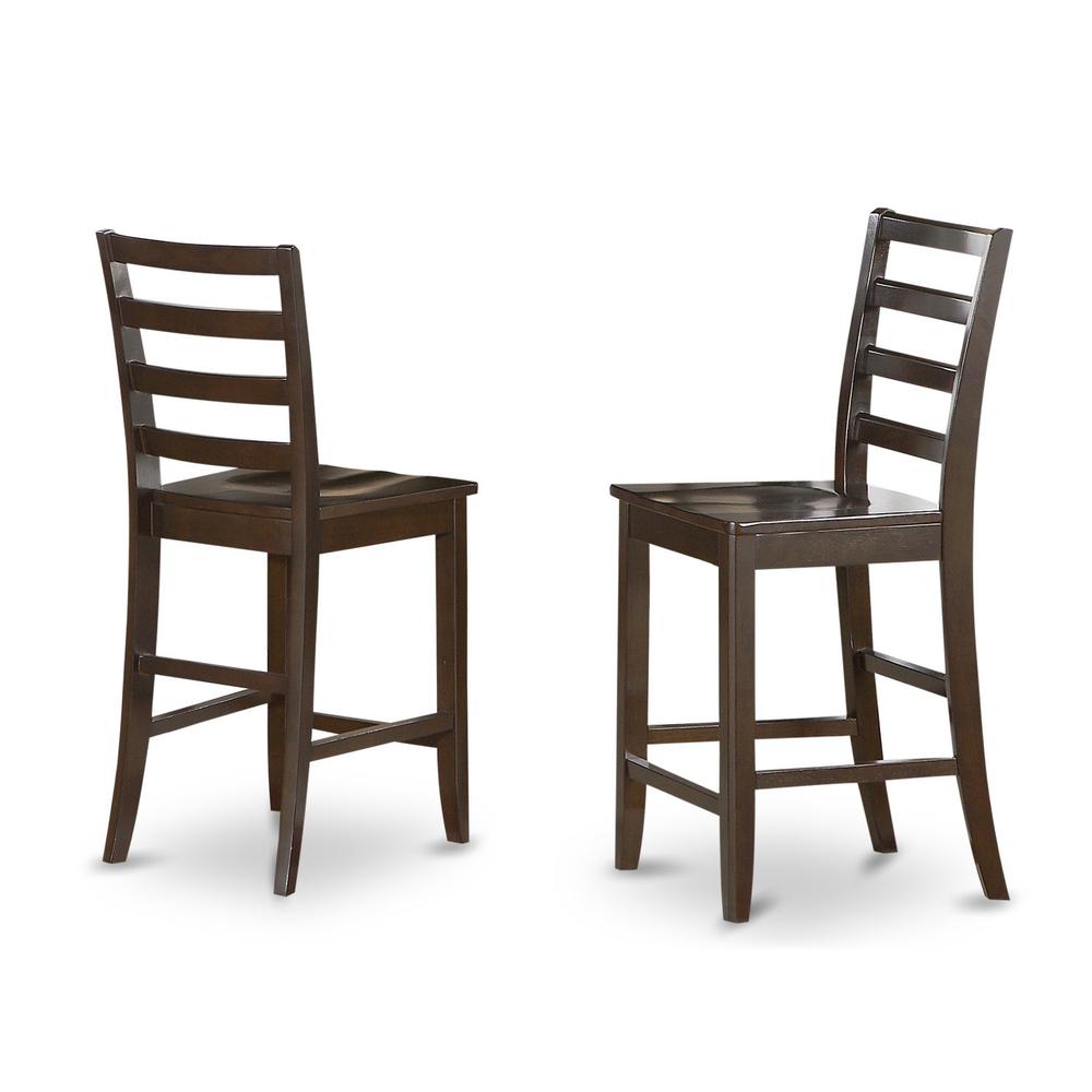 Fairwinds  Stool    Wood  Seat  with  lader  back,  Set  of  2. Picture 2