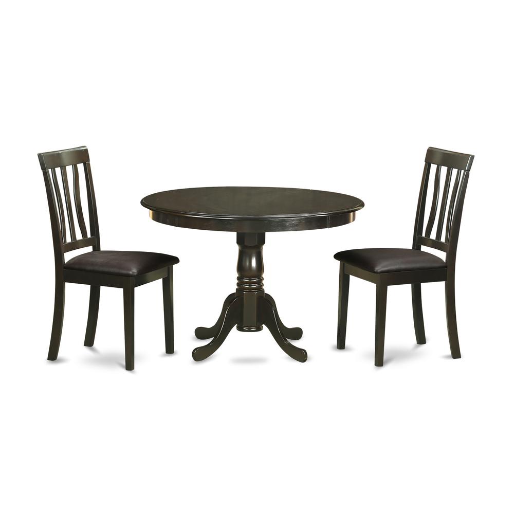 3  PC  small  Kitchen  Table  and  Chairs  set-Dining  Table  and  2  dinette  Chairs.. Picture 2