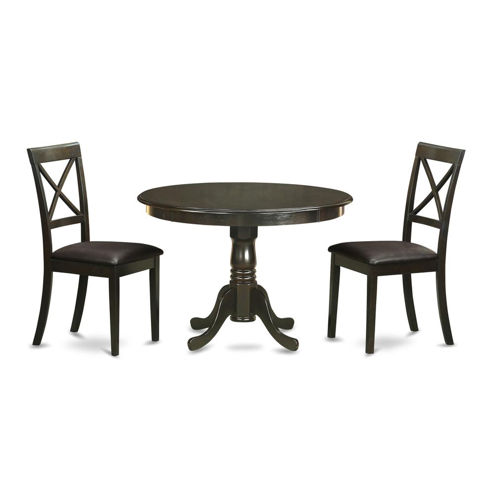 3  PC  Kitchen  nook  Dining  set-Dining  Table  and  2  Dining  Chairs. Picture 2
