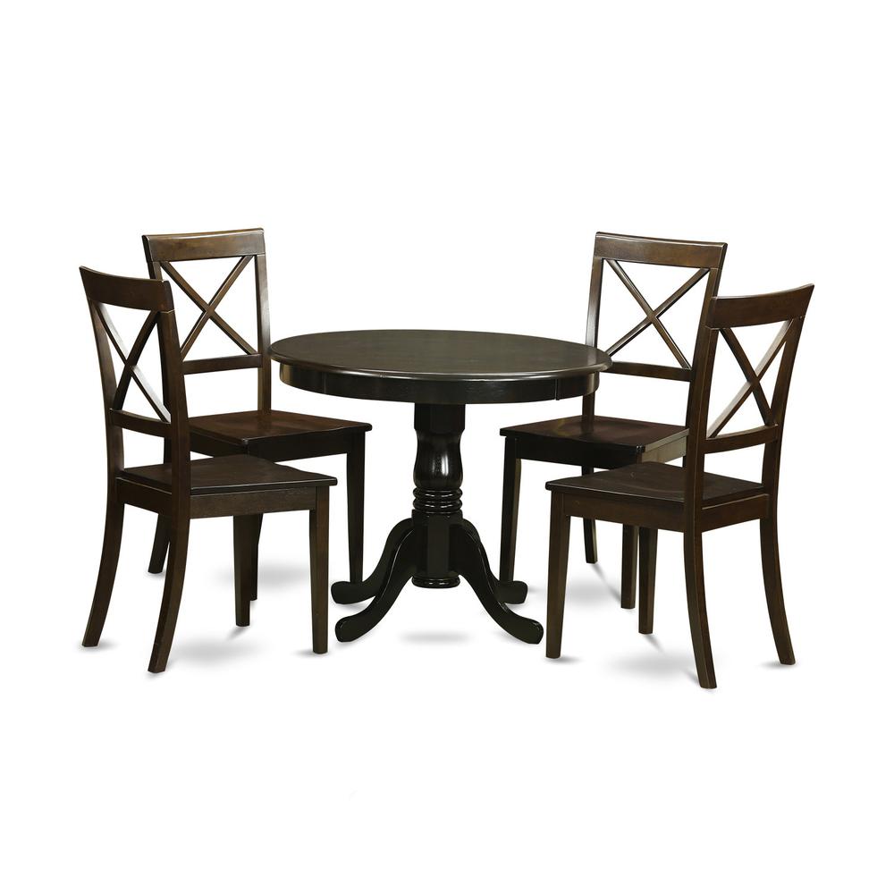 5  PC  Kitchen  nook  Dining  set-Kitchen  Table  and  4  Chairs. Picture 2