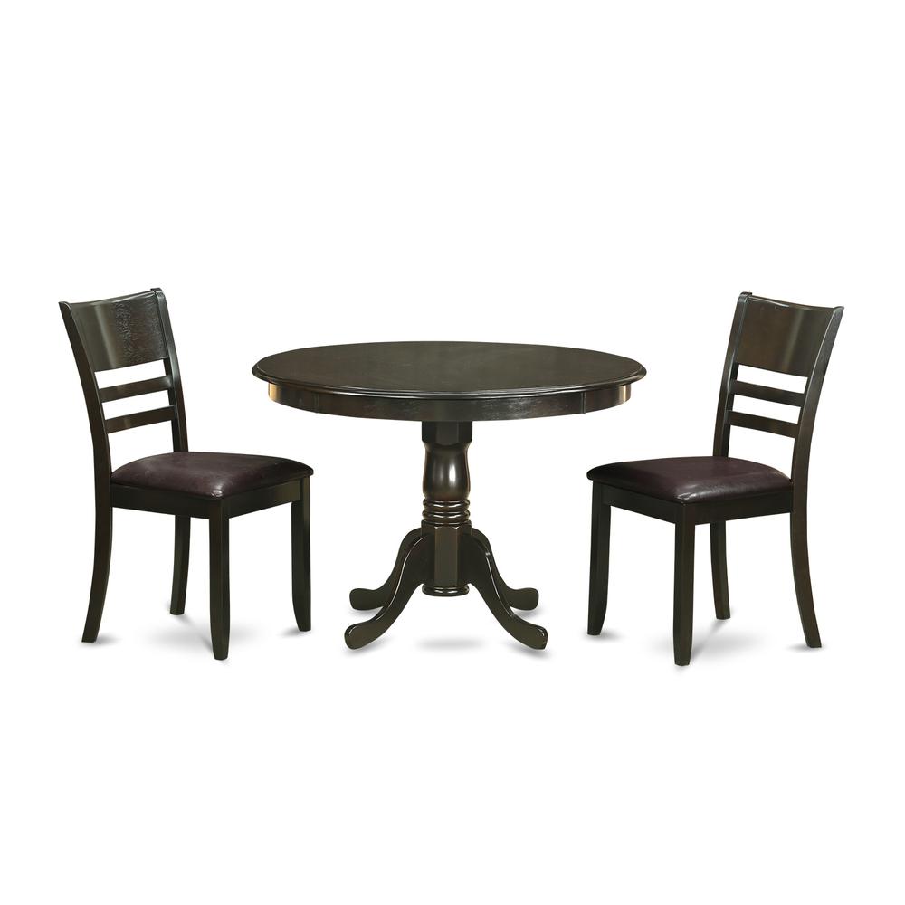 3  PC  Kitchen  nook  Dining  set-Dining  Table  and  2  dinette  Chairs. Picture 2