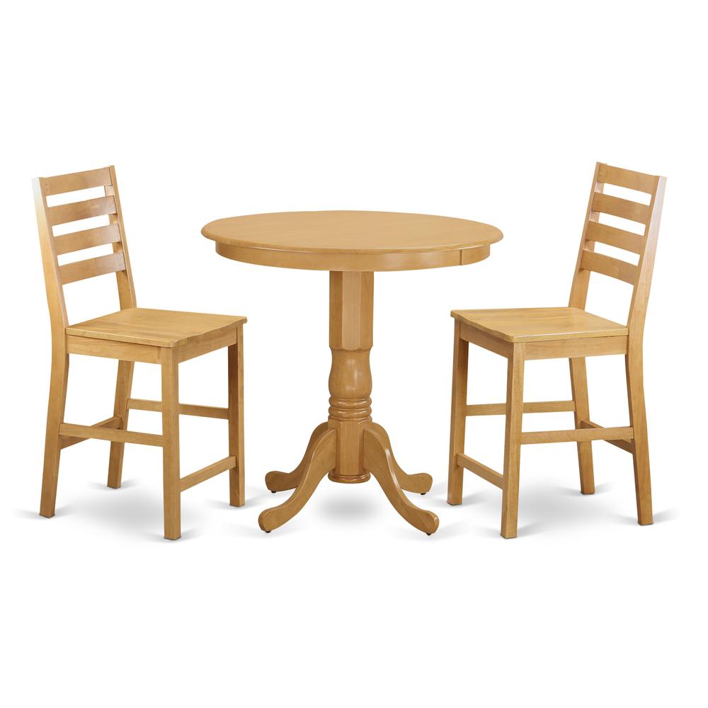 3  Pc  counter  height  Table  and  chair  set  -  high  top  Table  and  2  Dining  Chairs.. Picture 2
